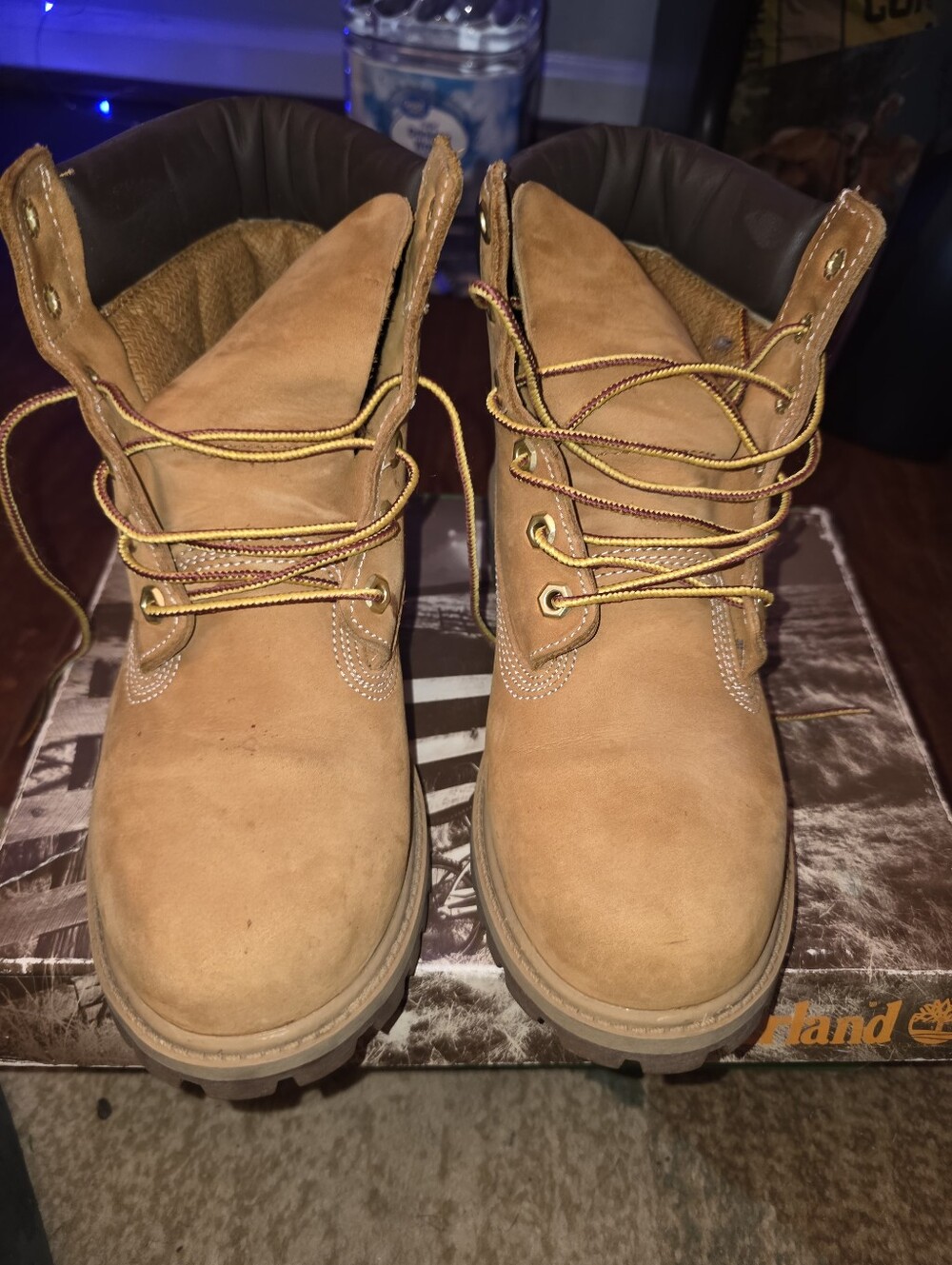 Junior's Classic Work Boots - Tan